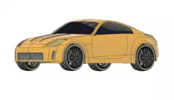 Nissan 350Z Surface Model