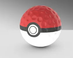 Novelty Pokemon Golf Ball