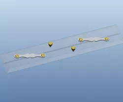 Parallel Ruler for Drawing or Nautical Use