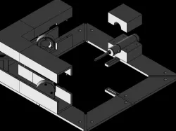 Path for light using laser light