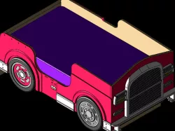 PAW Patrol stylized child bed
