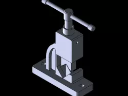 Pipe vice Assembly design