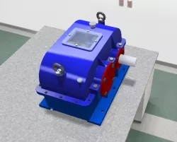 Power gear transmission