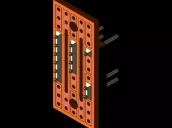 Powerboard 5V 2-line for PI-EXP project