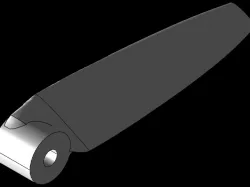 Propeller blade 4x4"
