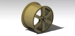 Rays TE37 Mock up Rim