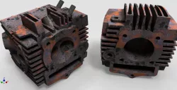 Rusted Engine Block