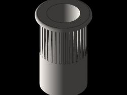 m10 flat head full flex hex rivet nut 3D Models | Page 1 | STLFinder