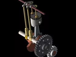 single cylinder engine