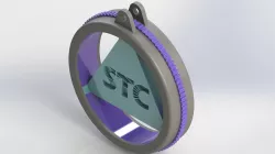 Spinning Triangle Ring