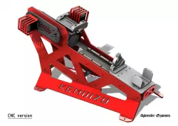 SR Invention CNC deburring machine