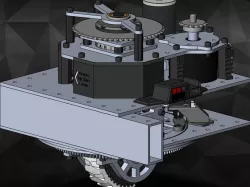Suspension capable coaxial swerve drive (FRC Team 2903)