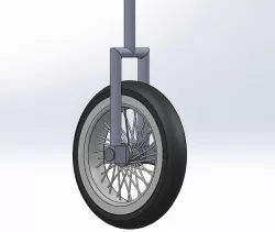 Tire with Fork