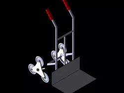 Triangled Wheel Trolley