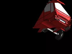 Truck intermediate frame