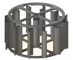 Vertical Windmill Turbine