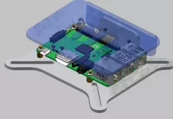 VESA raspberry Pi mounting kit