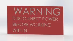 Warning Label
