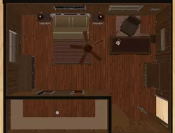Wood Bedroom
