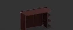 Wood desk