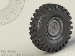1.9" x 108mm Wheel Rim and Tyre for 1/10 Scale RC Rock Crawler