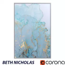 Abstract Painting Beth nicholas 015 Low-poly  3D model
