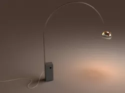 arc lamp 3D model