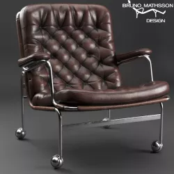 Armchair Karin Bruno Matsson 3D model