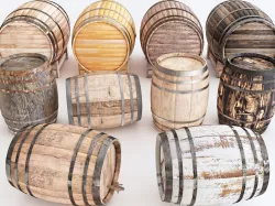 Barrels 3D model