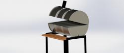 55 gallon barrel grill 3d models 【 STLFinder