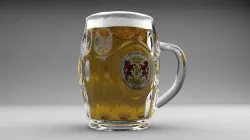 beer mug 2 3D model