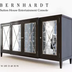 Bernhardt Sutton House Entertainment Console 3D model
