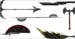 Blades Pack Vol 1 3D model