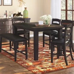 Bodie 6 Piece Counter Height Dining Set 3D model