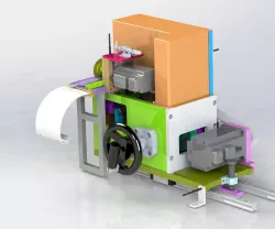 CAM bending machine 3D model