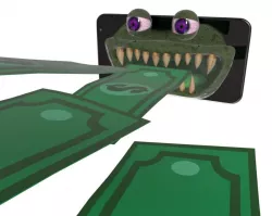 Cell Phone Data Monster 3D model