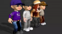 Child 3D model