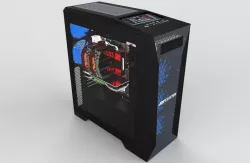 Cluster Sheet Metal PC Case 3D model