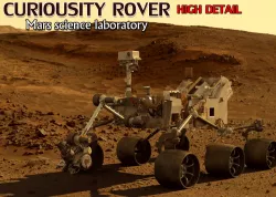 CURIOUSITY ROVER MARS SCIENCE LABORATORY 3D model