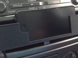 Customizable iPhone 5 car dock - Vent / CD
