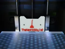 Customizable Replicator 1, 2, and 2X Backplate