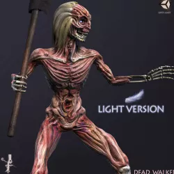Dead Walker Light Low-poly  3D model
