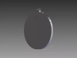 Destiny Iron Medallion Necklace