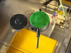Dial indicator back plate