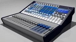 Digital Studio Mixer 3D model
