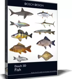 Dosch 3D - Fish 3D model