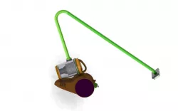 Dust collector 3D model