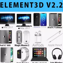 E3D - 3D APPLE BIG COLLECTION 3D model