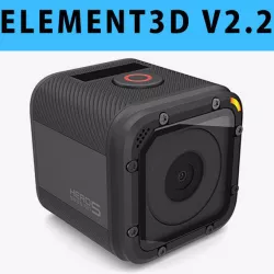 E3D - GoPro Hero 5 Session 3D model