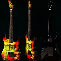 ESP Guitar Kirk Hammett ESP KH-3 Karloff Mummy 3D model
